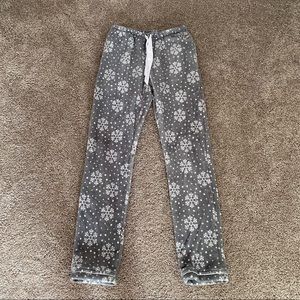 fuzzy pajama pants